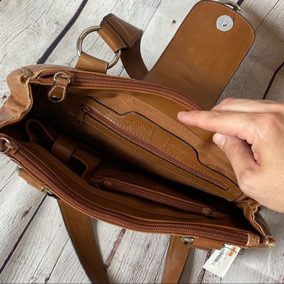 Wilson’s leather shoulder bag purse NWT - Picture 8 of 8